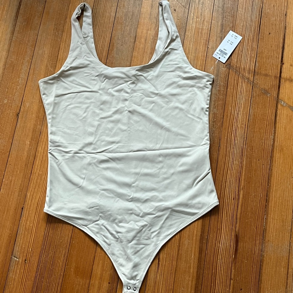 Abercrombie & Fitch cream bodysuit